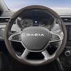 Suitable for Dacia Breathable Leather Steering Wheel Cover with Segmented Quick-Release Design, Non-Slip and Durable, for Sandero Stepway Duster  PP24