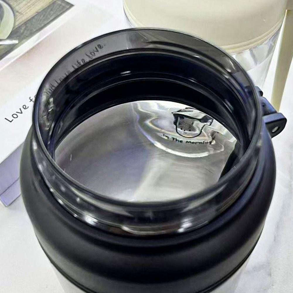 Black White Water Bottle 1000ML Sports Kettle Portable Water Cup Outdoor Sport