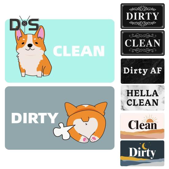 2 шт. грязно-чистый магнит для посудомоечной машины посудомоечная машина грязно-чистый магнитный индикатор акриловый знак украшение для кухни холодильника