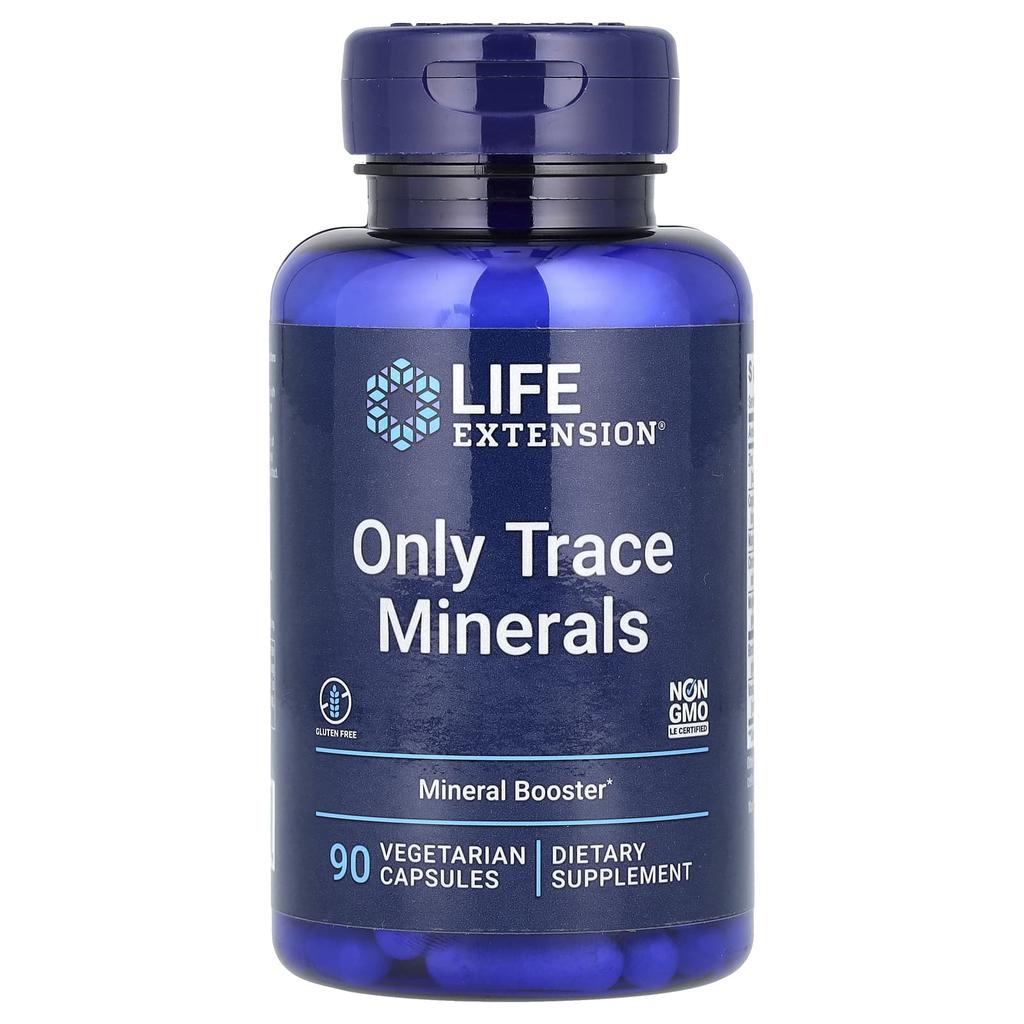 Only Trace Minerals, Veggie Capsules, 90