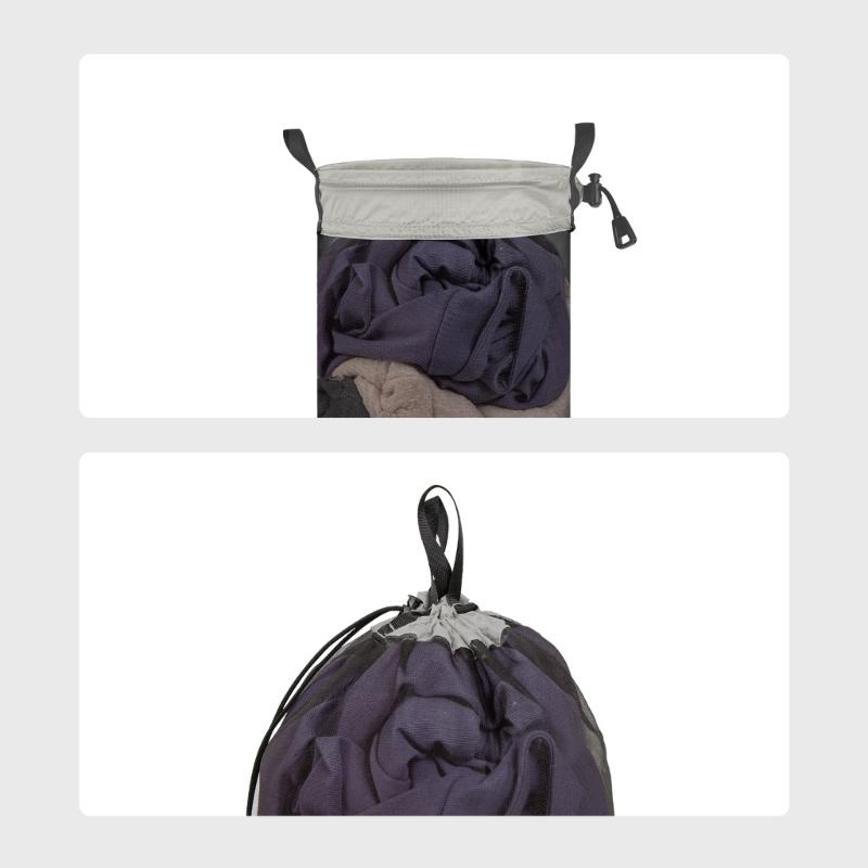 3 шт. Наружные сетчатые компрессионные мешки Легкие сетчатые сумки Сетчатая сумка на шнурке Мешок для хранения вещей Сетчатый мешок для вещей Мешки