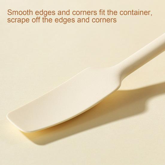 Силиконовая лопатка для банок для соскребания, намазывания, с длинной ручкой, резиновый скребок для банок, бутылок, термостойкий, не содержит БФА, силикон