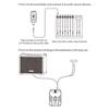 JOYO 2.4G Беспроводная Система Внутриканального Мониторинга Стерео Вращающийся на 270 градусов Передатчик Приемник Комплект Перезаряжаемый