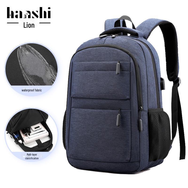 Мужской деловой рюкзак для поездок на работу — высококачественная дорожная, вместительная, водонепроницаемая сумка для ноутбука