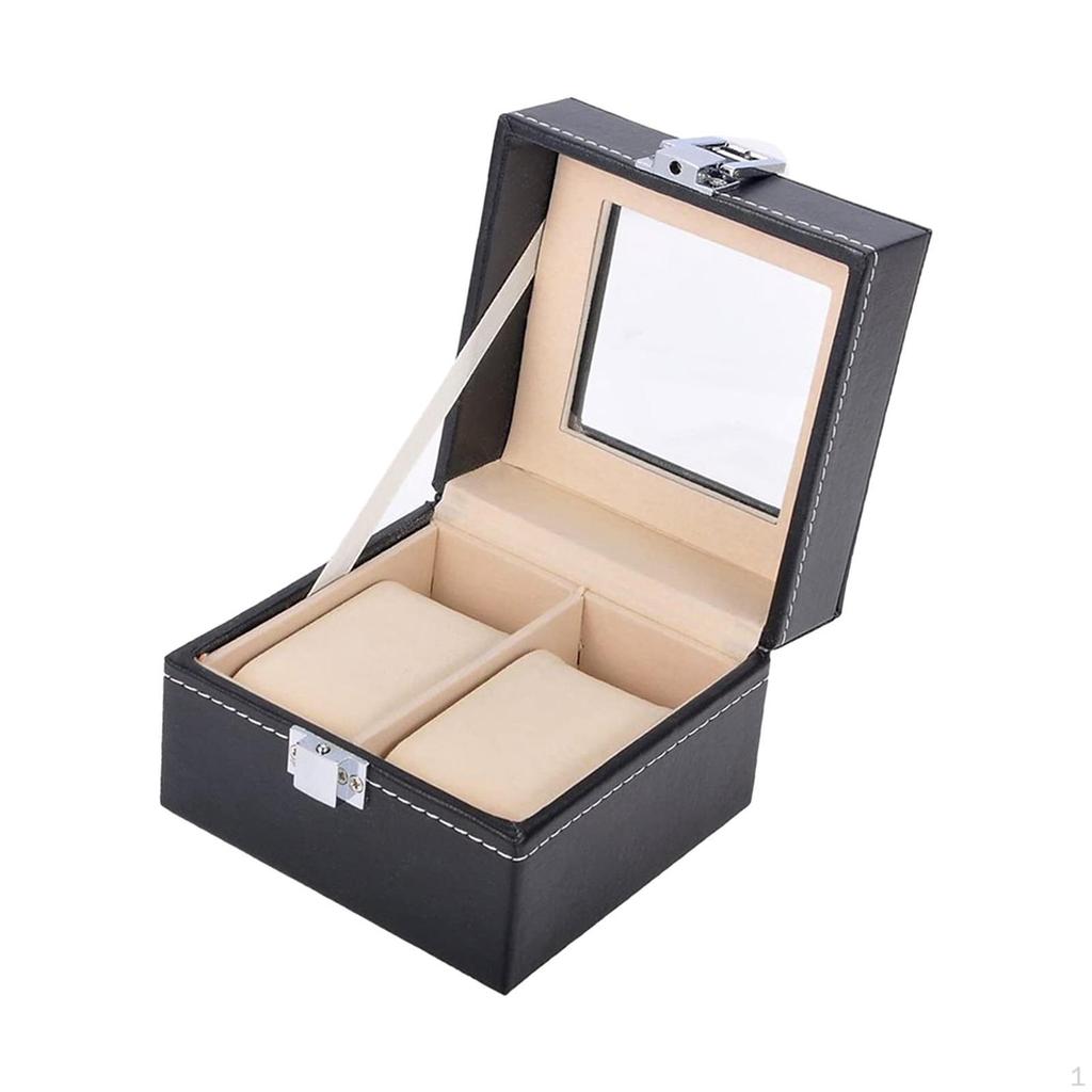Timepiece Storage Box: Elegant Wooden Organizer for Watches and Jewelry