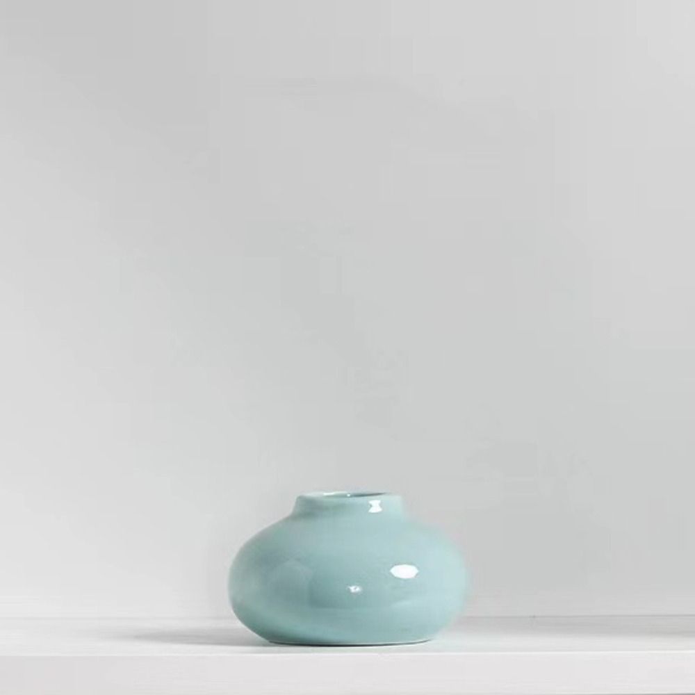 Креативный гидропонный держатель для цветов, керамический цветочный горшок, настольное украшение, ваза для цветов, обеденный стол