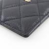 CHANEL Matelasse Card Case AP3595 Gold Hardware COCO Mark black/Cabin skin Women Used