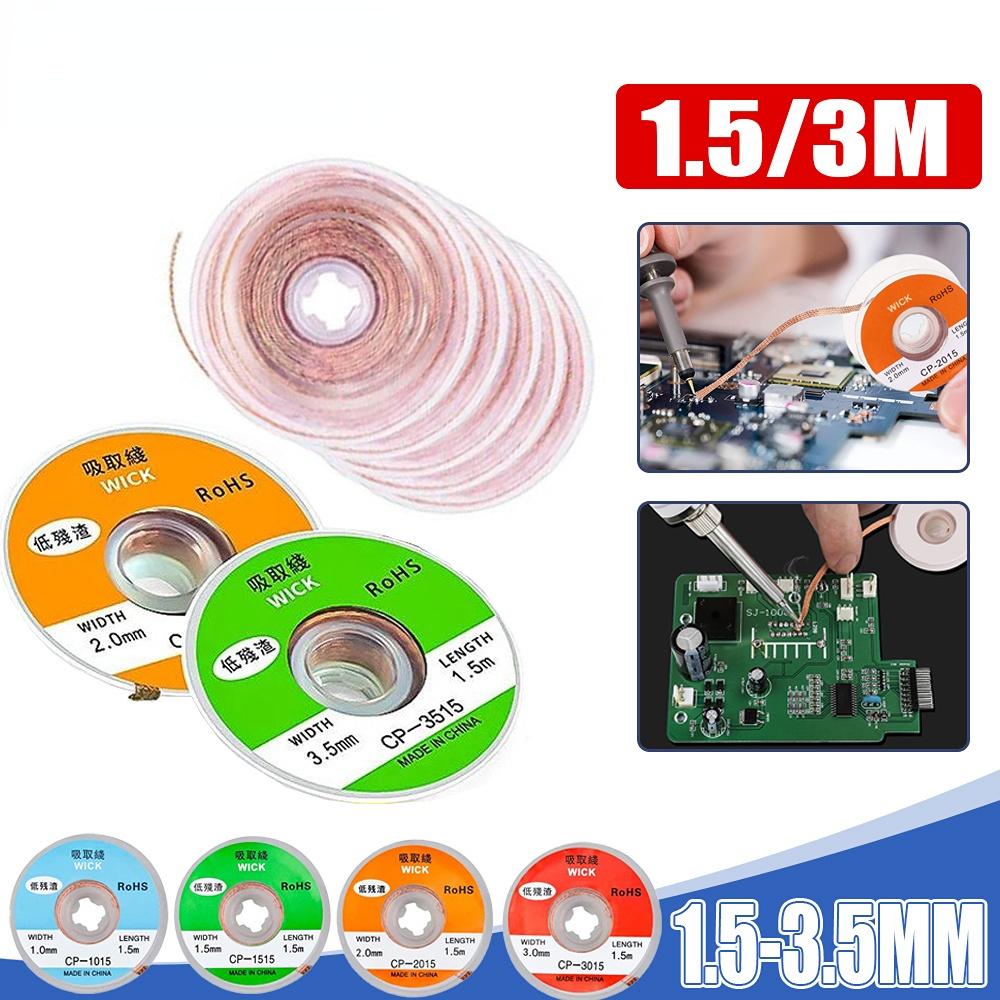 1 шт., лента для распайки, медная сварочная точка, средство для удаления припоя, фитиль для пайки, оловянный свинцовый шнур, флюс для пайки YSL