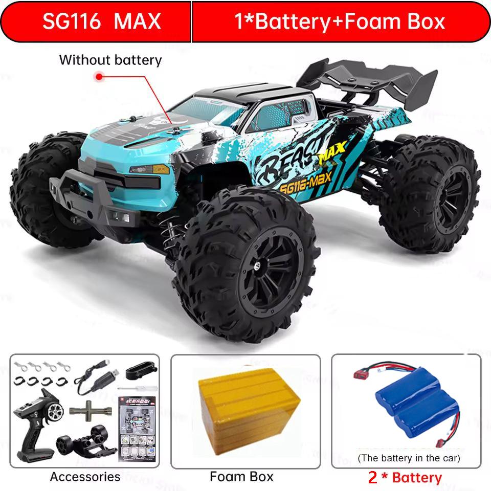 SG116MAX 80 км/ч Высокоскоростная RC Машинка Бесколлекторная 4WD Внедорожник Дрифт Машина на Радиоуправлении 1:16 Профессиональных Гоночных Машин SG116PRO 40 км/ч