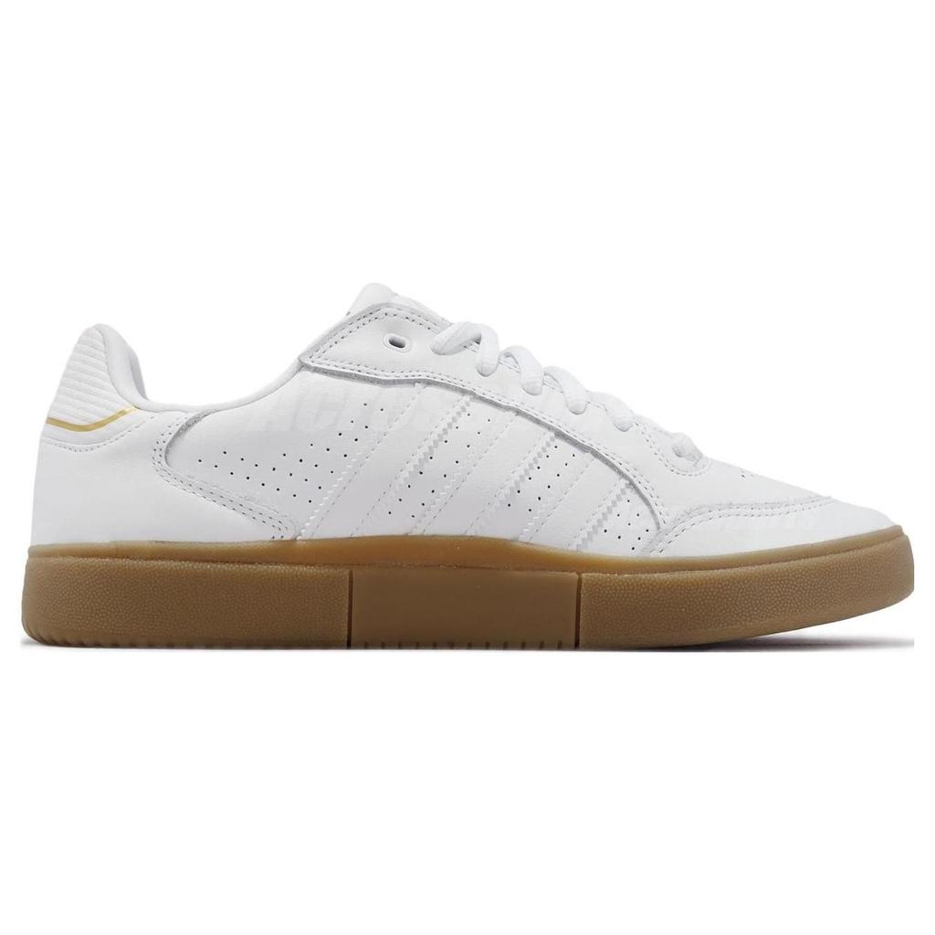 adidas Originals Tyshawn Термостойкие Низкие Скейтбордические Кроссовки Нескользящие Унисекс Белые IG5286