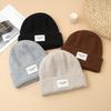 New Autumn and Winter Versatile Knitted Wool Hat Outdoor Travel Windproof and Warm Pile Hat Korean Style Literary Retro Cold Hat