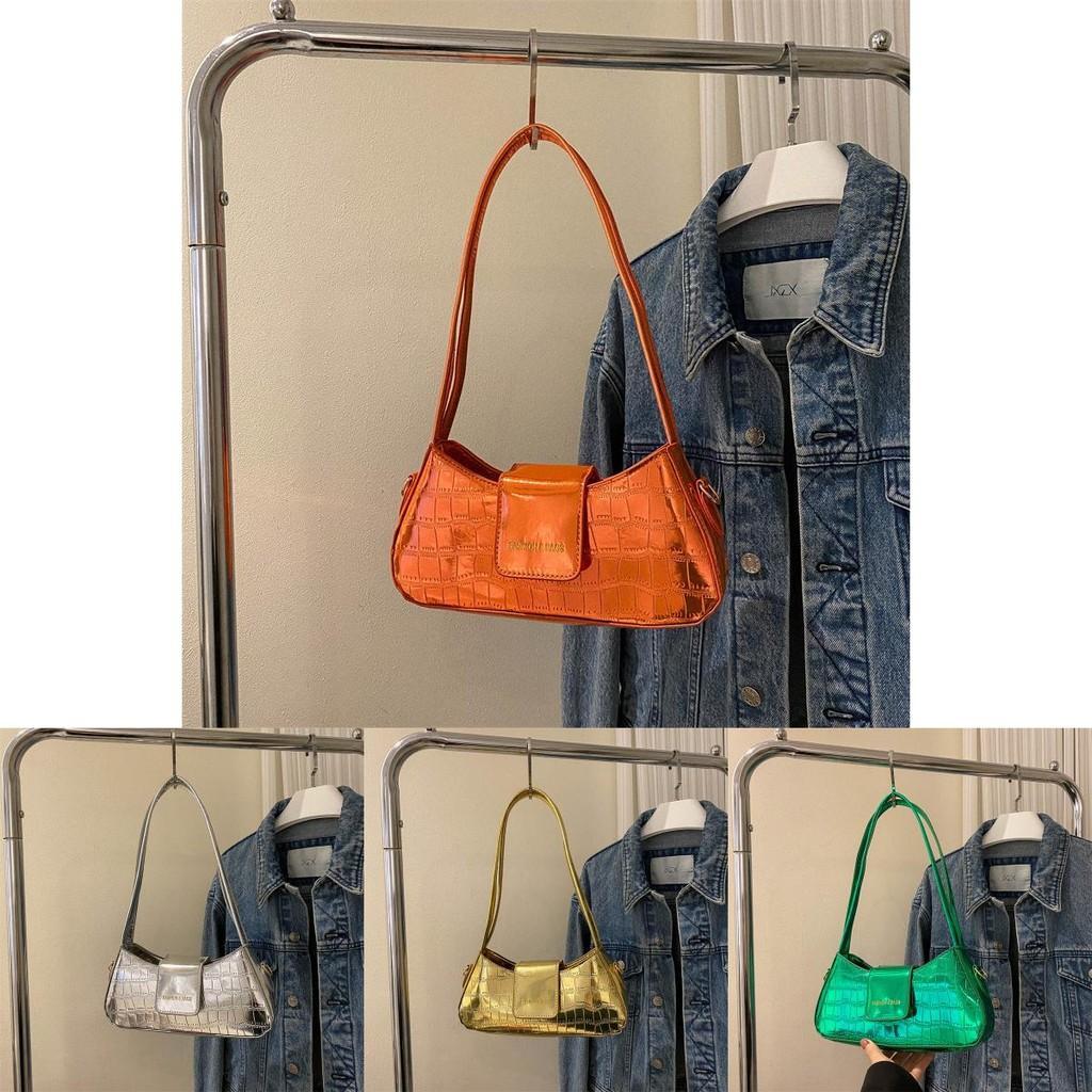 Модная блестящая наплечная сумка для повседневного использования, доступна в нескольких цветах