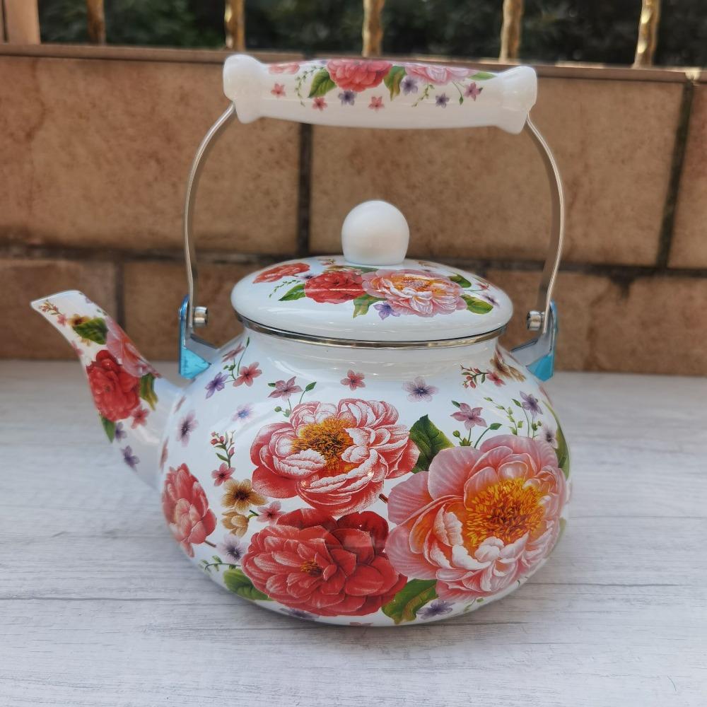 Chinese Style Gas Water Kettle 2.5L Coffee Pot Thickened Tea Jug  Gas Induction Cooker