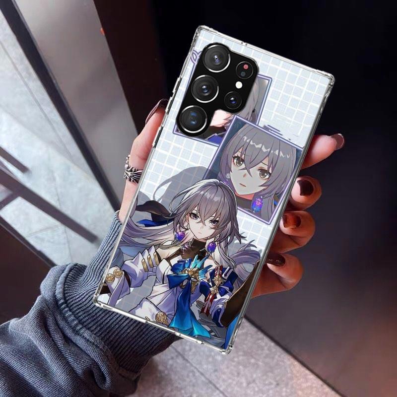 Honkai Star Rail Bronya Rand Phone Case For Samsung Galaxy S26 S25 Edge S24 S23 Ultra S22 Plus S21 S20 FE Soft TPU Back Cover Fu