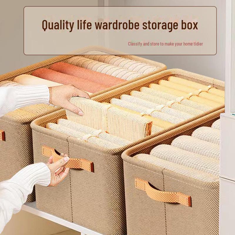 Многослойный органайзер для одежды: Складная корзина для хранения брюк и одежды