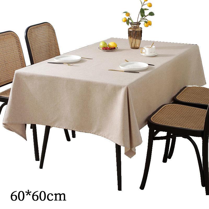 WaterProof Decorative Table Cloth Rectangular Tablecloths Dining Table Cover Simple and Modern TableCover Clot