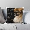 Tibetan Spaniel Dog Square Pillowcase Polyester Linen Velvet Printed Zip Decorative Pillow Case Room Cushion Case