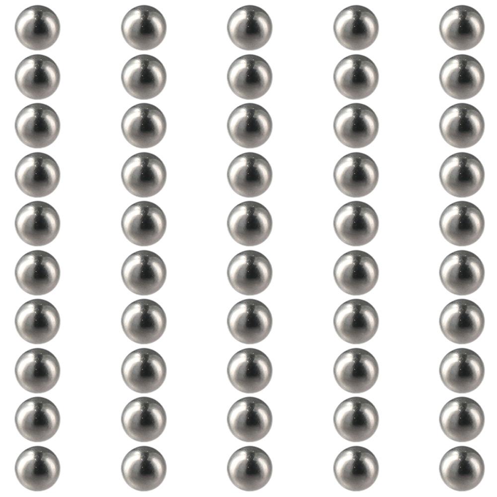 50 шт. шариков подшипника велосипеда G25 Precision из нержавеющей стали 304, цельные шарики с ЧПУ, испытание на удар