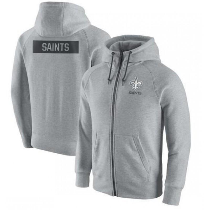 Mens Zip-Up Hooded Sweatshirt NFL Football Loose Fit Casual Sports Top Plus Size