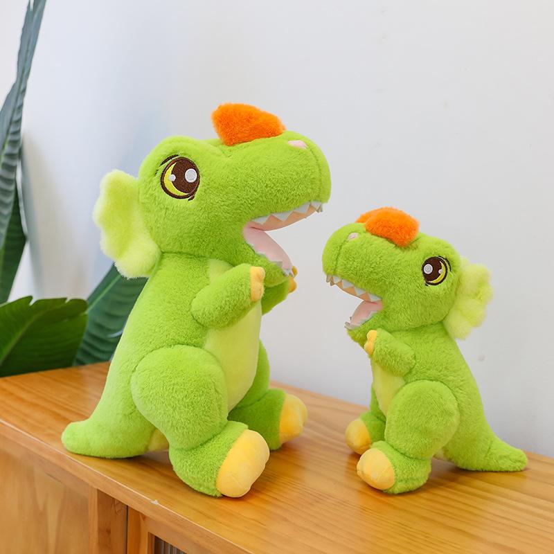 Cartoon Big Mouth Dinosaur Plush Toy Boy Birthday Gift Tyrannosaurus Rex Doll Claw Machine Gift