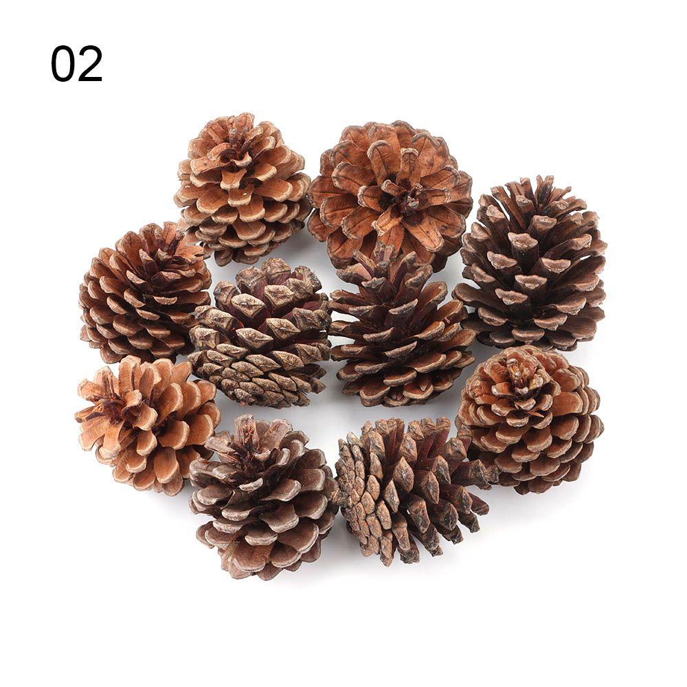Вечерние DIY гирлянда реквизит для фотосессии свадебные шишки сушеные растения натуральные сосновые шишки украшения для рождественской елки