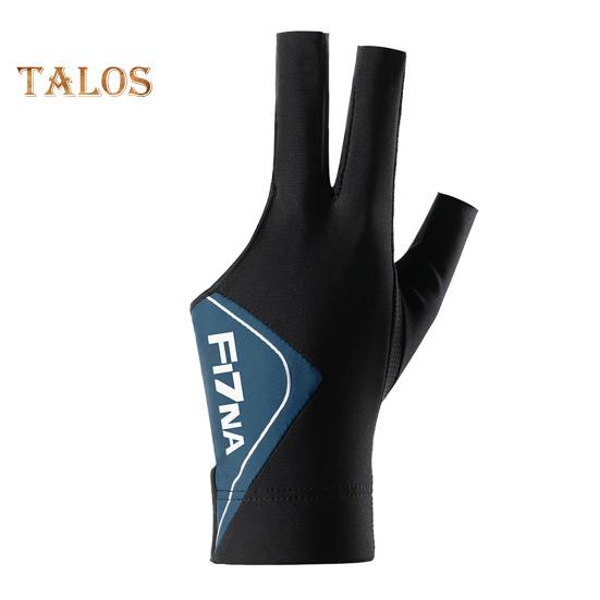 1 шт. Перчатка для бильярда с эластичной застежкой-лентой, регулируемый дизайн, нескользящая, для левой руки, 3 пальца, для бильярда