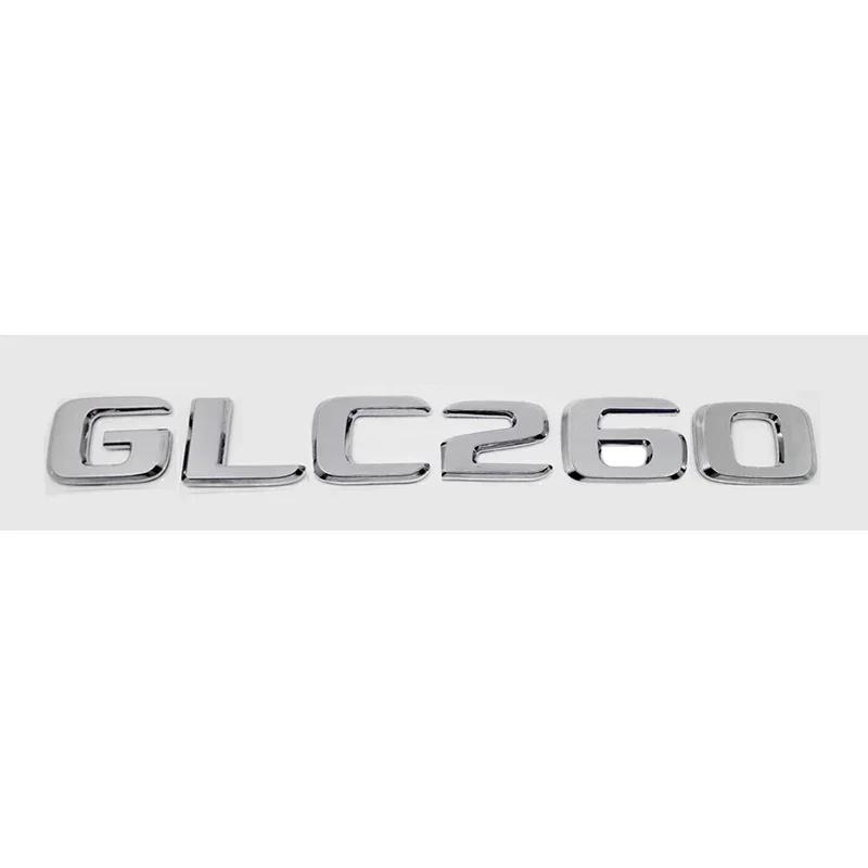 ABS Car Rear Sticker Alphabet Trunk Badge Decal Exterior for Mercedes Benz GLC63 GLC200 GLC260 GLC300 Auto Accessories