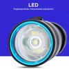 50m Outdoor Underwater Portable LED Torch Aluminium Alloy Waterproof Flahlight Lamp