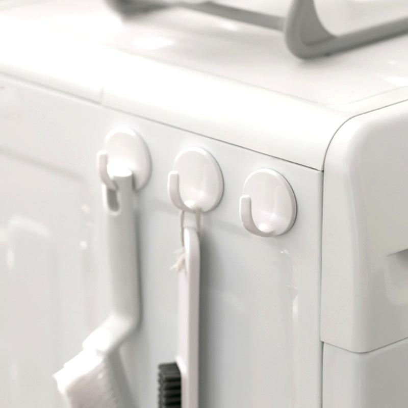 2PCS Magnetic Hook Punch-Free Refrigerator Magnet Hanging Hook Kitchen Door Wall Hanging Multi-Purpose  Magnet Storage Hooks