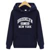 Brooklyn Letter Print Hoodie Unisex Fashion Coat Brooklyn Hoodies Child Tracksuit Kid Hip Hop Girl Hoodie Women Sweatshirt New York