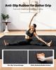 Puzzle Exercise Mat, 12 PCS Fitness Equipment Mats, 610 x 610 x 14 mm, High-Density EVA Foam Gym Mats Set, Interlocking Rubber Soft Tiles, Protective