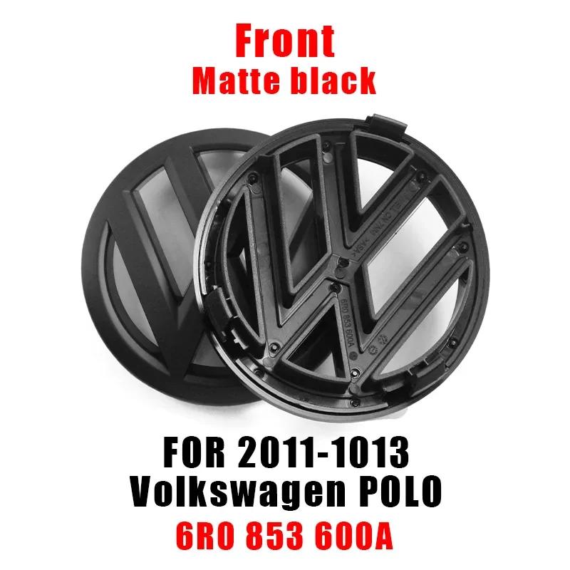 New For VW VOLKSWAGEN Emblems VW 120mm 110mm Car Logo Emblem Hood Front And Rear Tail Mark Rear Badge 6R0853600A Accessory