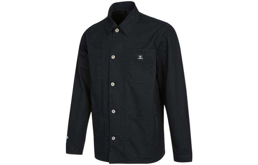 Converse Рубашка мужская SS22 Черная 10024172-A02