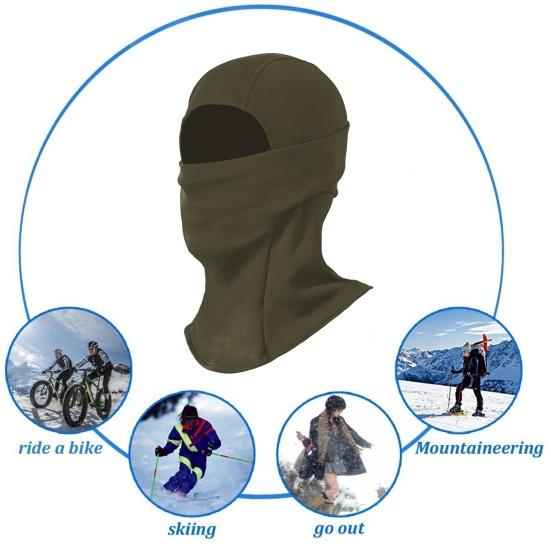 Велосипедная защита для лица теплая зимняя холодная погода для мужчин и женщин на открытом воздухе ветрозащитная