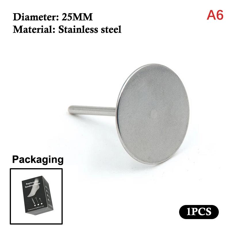 Сменные диски для педикюра, наждачная бумага, полировка, удаление огрубевшей кожи стоп, мозолей, напильник для пяток, металлические электрические инструменты для педикюра