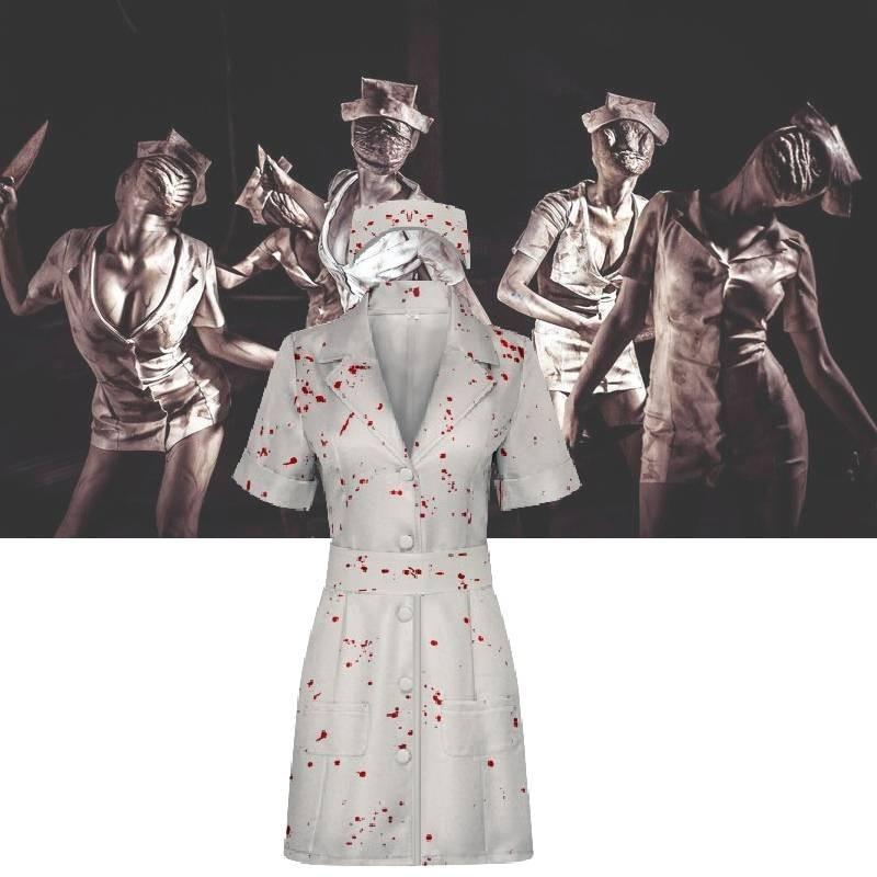 Хилл Сайлент Косплей Женская Медсестра Костюмы для Сценических Выступлений и Ролевых Игр