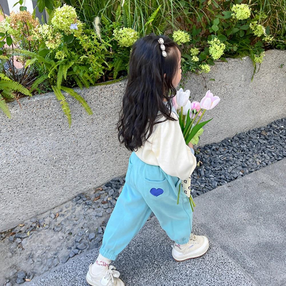 Повседневные брюки для девочек. Универсальные брюки для малышей. Свободные брюки.