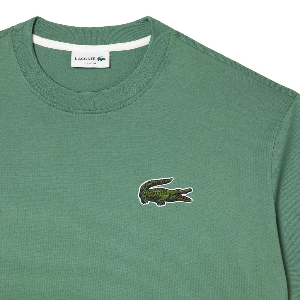 Lacoste Мужская органическая футболка свободного кроя