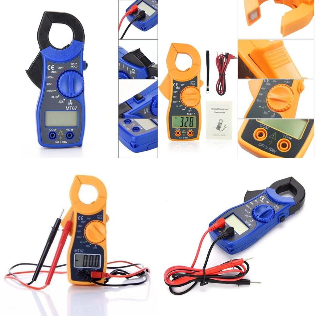Digital Clamp Meter With Voltage Current Resistance Testing For Electrical Professionals