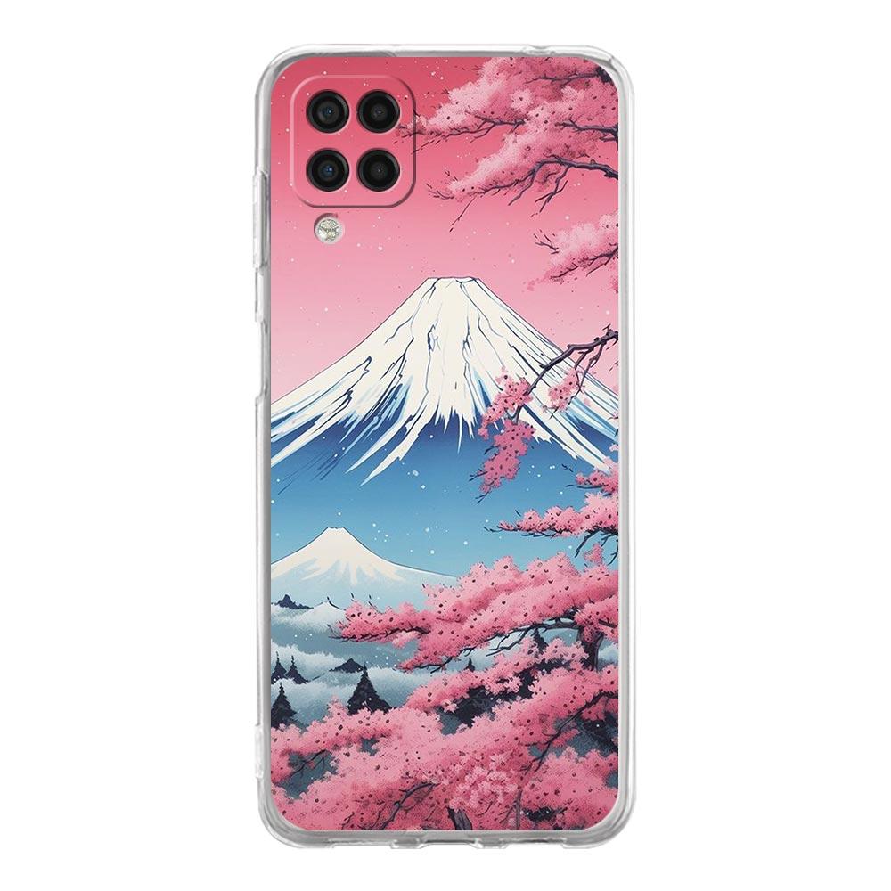 Чехол для телефона Samsung A13 A33 A35 A55 A73 A53 A23 A51 A71 A21S A12 A31 A41 A05s A03S A15 A25 A32 5G Обложка Японский пейзаж