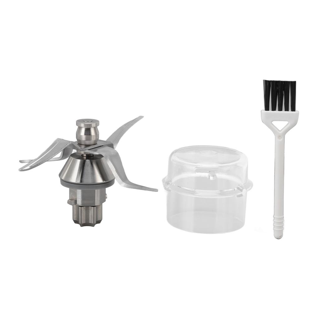 Stainless Steel Blender Blade with Measuring Cup Lid Juicer Mixer Replacement Part for Vorwerk