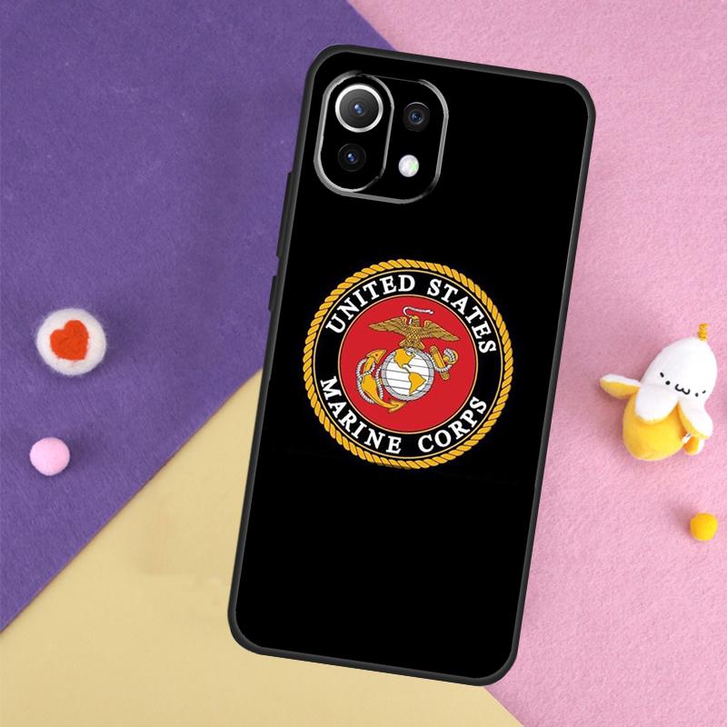 USMC Marine Corps Case For Xiaomi 14T 11T 12T 13T Pro 13 14 15 Ultra POCO X7 Pro X3 X5 X6 F5 F6 M6 Pro Cover