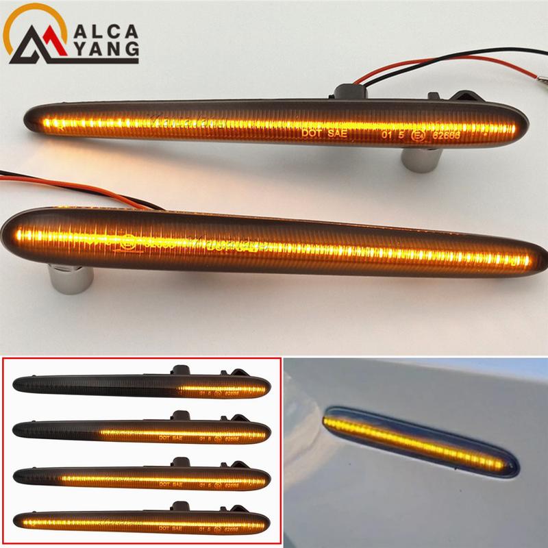 2Pcs Dynamic LED Side Marker Turn Signal Blinker Light For Alfa Romeo Giulietta 940 Juliet Sprint Veloce 10-21 Canbus Error Free