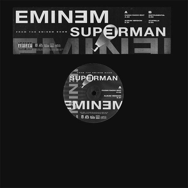 12-дюймовая пластинка EMINEM Superman INTR108911 Interscope Reco 2002 US Rap HipHopRB Б/у