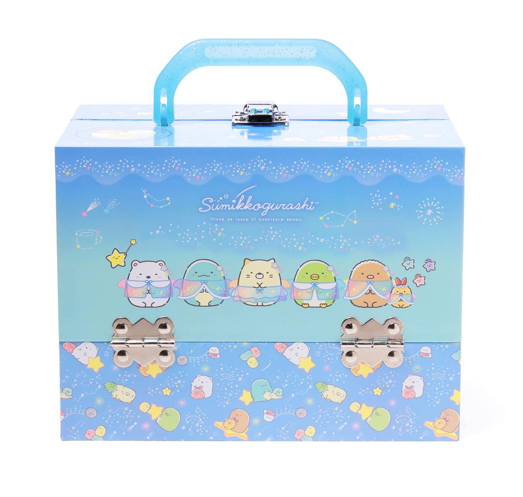 Race Sumikkogurashi Vanity Makeup 221045 Box, Blue,