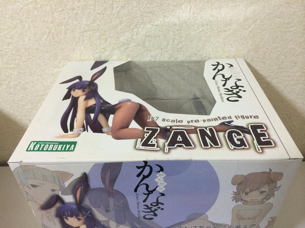 Kotobukiya Каннаги шкала окрашенный готовый продукт Занге-чан 1/7