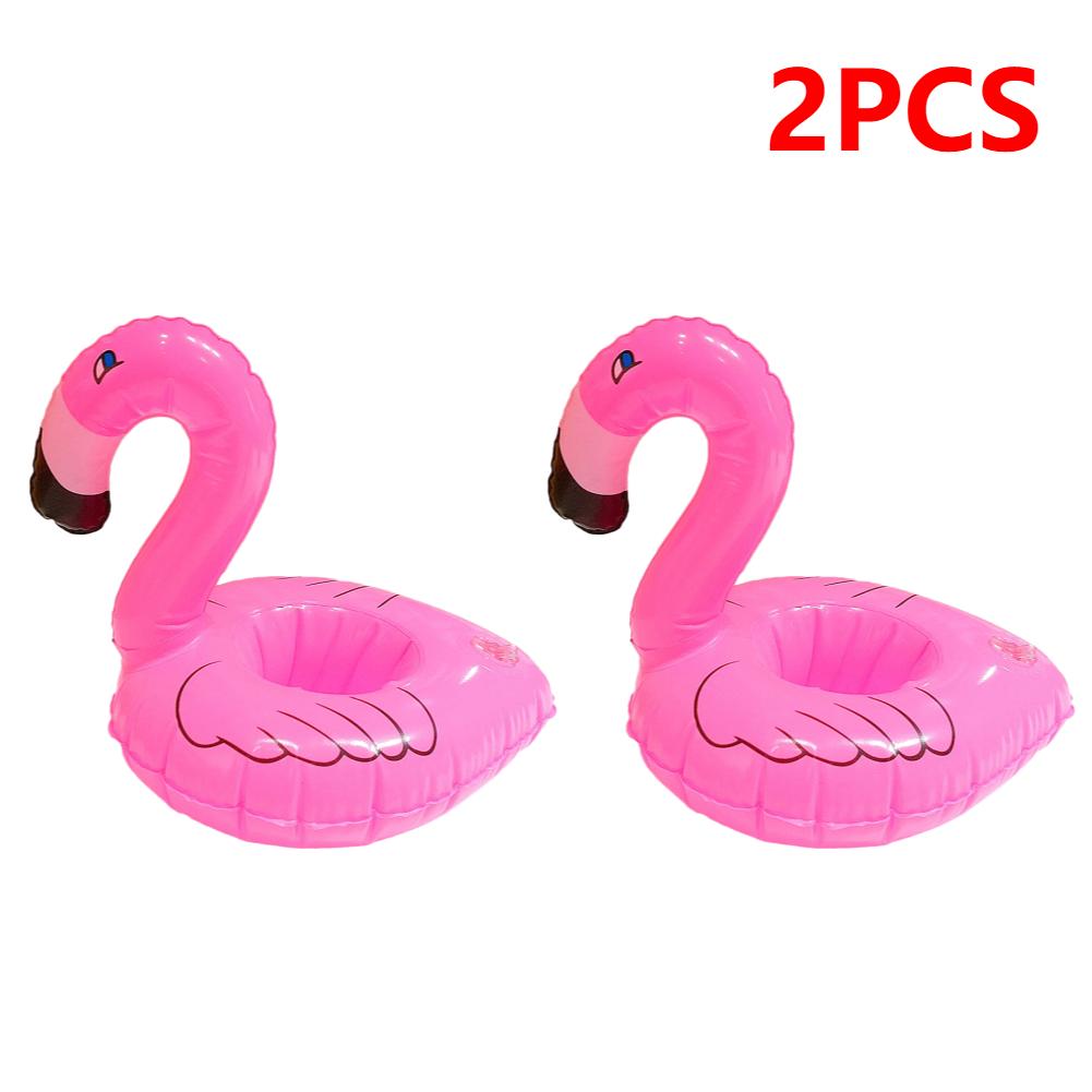 Надувной держатель для стакана, плавающий, надувной, кокосовая пальма, подставки для напитков, фламинго, единорог, плавательный бассейн, держатель для напитков, поплавок