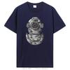 Dive Scuba Diving TShirt For Unisex Helmet Soft Summer Tee Cotton T Shirt High Quality Streetwear