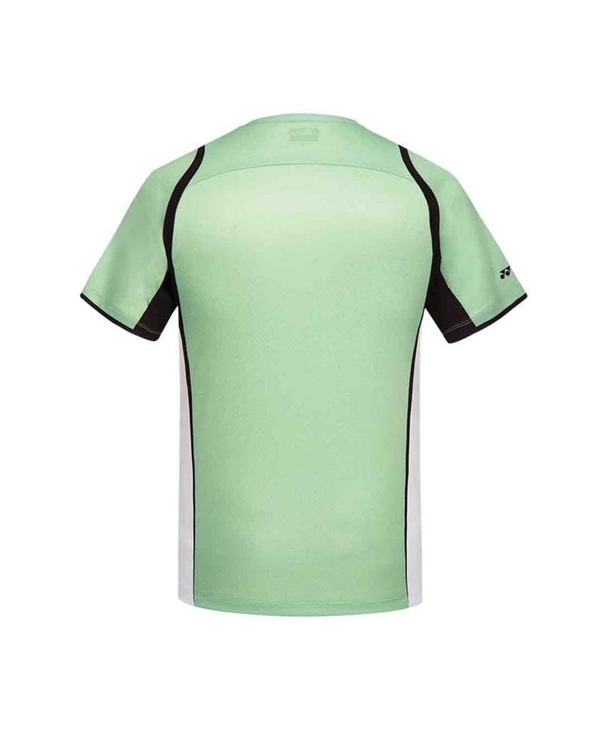 YONEX 261Ts001M Светло-синий/Мятный Мужская одежда с цветовыми блоками и акцентами, игровая одежда