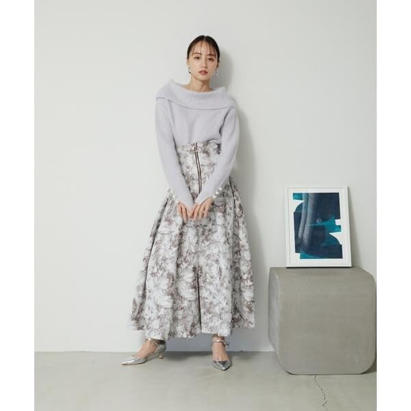 Jill by Jill Stuart Alpaca Con Lame Knit Top